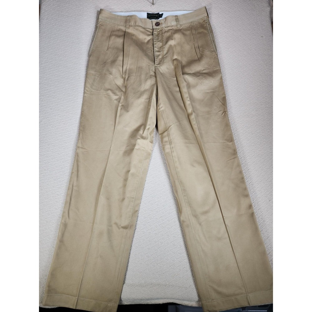 C.C. Filson Co. Chino Pants Men s Size 38 Khaki Mid Rise Cotton Blend